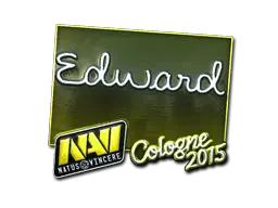 Sticker | Edward (Foil) | Cologne 2015 Sticker | Edward (Foil) | Cologne 2015