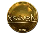 Sticker | xseveN (Gold) | Katowice 2019