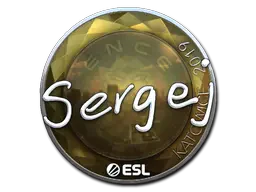 Sticker | sergej (Foil) | Katowice 2019 Sticker | sergej (Foil) | Katowice 2019