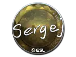 Sticker | sergej (Foil) | Katowice 2019