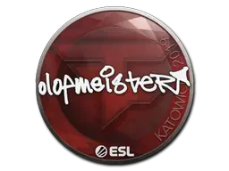 Sticker | olofmeister | Katowice 2019 Sticker | olofmeister | Katowice 2019