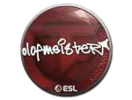 Sticker | olofmeister | Katowice 2019