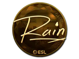 Sticker | rain (Gold) | Katowice 2019 Sticker | rain (Gold) | Katowice 2019