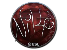 Sticker | NiKo (Foil) | Katowice 2019