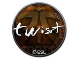 Sticker | twist (Foil) | Katowice 2019 Sticker | twist (Foil) | Katowice 2019