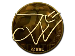 Sticker | JW (Gold) | Katowice 2019 Sticker | JW (Gold) | Katowice 2019