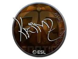 Sticker | KRIMZ (Foil) | Katowice 2019 Sticker | KRIMZ (Foil) | Katowice 2019