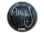 Sticker | ableJ (Foil) | Katowice 2019