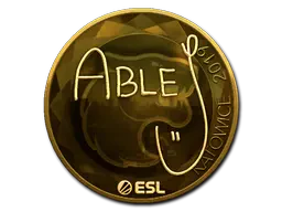 Sticker | ableJ (Gold) | Katowice 2019