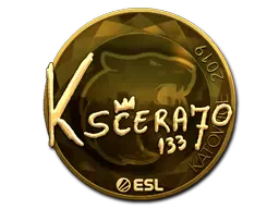 Sticker | KSCERATO (Gold) | Katowice 2019 Sticker | KSCERATO (Gold) | Katowice 2019