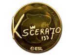 Sticker | KSCERATO (Gold) | Katowice 2019