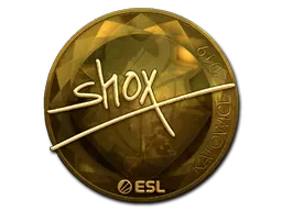 Sticker | shox (Gold) | Katowice 2019 Sticker | shox (Gold) | Katowice 2019