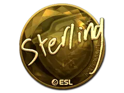 Sticker | sterling (Gold) | Katowice 2019 Sticker | sterling (Gold) | Katowice 2019