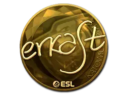 Sticker | erkaSt (Gold) | Katowice 2019 Sticker | erkaSt (Gold) | Katowice 2019