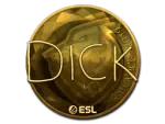 Sticker | DickStacy (Gold) | Katowice 2019