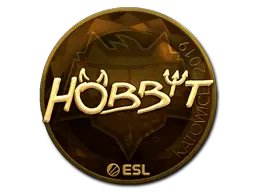 Sticker | Hobbit (Gold) | Katowice 2019 Sticker | Hobbit (Gold) | Katowice 2019