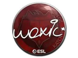 Sticker | woxic | Katowice 2019 Sticker | woxic | Katowice 2019