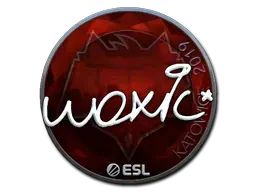 Sticker | woxic (Foil) | Katowice 2019 Sticker | woxic (Foil) | Katowice 2019