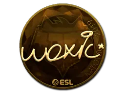 Sticker | woxic (Gold) | Katowice 2019 Sticker | woxic (Gold) | Katowice 2019