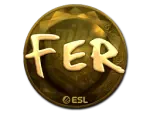 Sticker | fer (Gold) | Katowice 2019