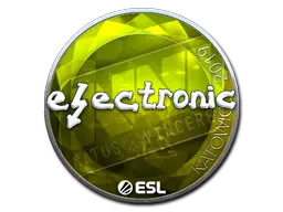 Sticker | electronic (Foil) | Katowice 2019