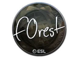 Sticker | f0rest (Foil) | Katowice 2019 Sticker | f0rest (Foil) | Katowice 2019