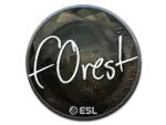 Sticker | f0rest (Foil) | Katowice 2019