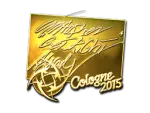 Sticker | GeT_RiGhT (Gold) | Cologne 2015