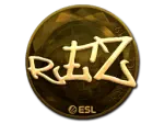 Sticker | REZ (Gold) | Katowice 2019