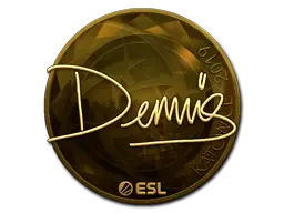 Sticker | dennis (Gold) | Katowice 2019 Sticker | dennis (Gold) | Katowice 2019