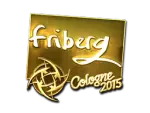 Sticker | friberg (Gold) | Cologne 2015