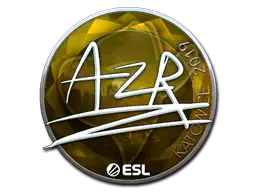 Sticker | AZR (Foil) | Katowice 2019 Sticker | AZR (Foil) | Katowice 2019