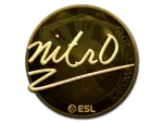 Sticker | nitr0 (Gold) | Katowice 2019