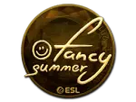 Sticker | Summer (Gold) | Katowice 2019