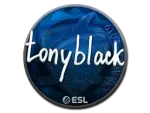 Sticker | tonyblack (Foil) | Katowice 2019