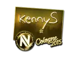 Sticker | kennyS (Gold) | Cologne 2015