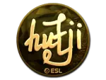 Sticker | hutji (Gold) | Katowice 2019