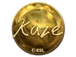 Sticker | Kaze (Gold) | Katowice 2019