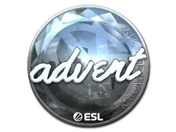 Sticker | advent (Foil) | Katowice 2019 Sticker | advent (Foil) | Katowice 2019