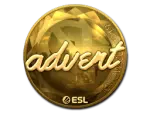 Sticker | advent (Gold) | Katowice 2019