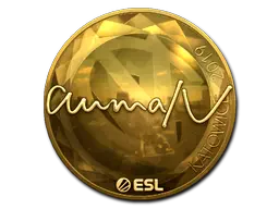 Sticker | aumaN (Gold) | Katowice 2019 Sticker | aumaN (Gold) | Katowice 2019