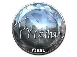 Sticker | Freeman (Foil) | Katowice 2019 Sticker | Freeman (Foil) | Katowice 2019