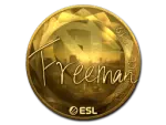 Sticker | Freeman (Gold) | Katowice 2019