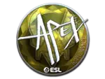 Sticker | apEX (Foil) | Katowice 2019
