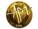 Sticker | apEX (Gold) | Katowice 2019