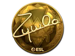 Sticker | ZywOo (Gold) | Katowice 2019 Sticker | ZywOo (Gold) | Katowice 2019