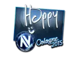 Sticker | Happy (Foil) | Cologne 2015