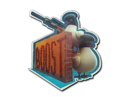 Sticker | Roosty Boosty Sticker | Roosty Boosty