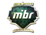 Sticker | MIBR (Gold) | Berlin 2019