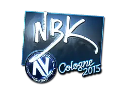 Sticker | NBK- (Foil) | Cologne 2015 Sticker | NBK- (Foil) | Cologne 2015